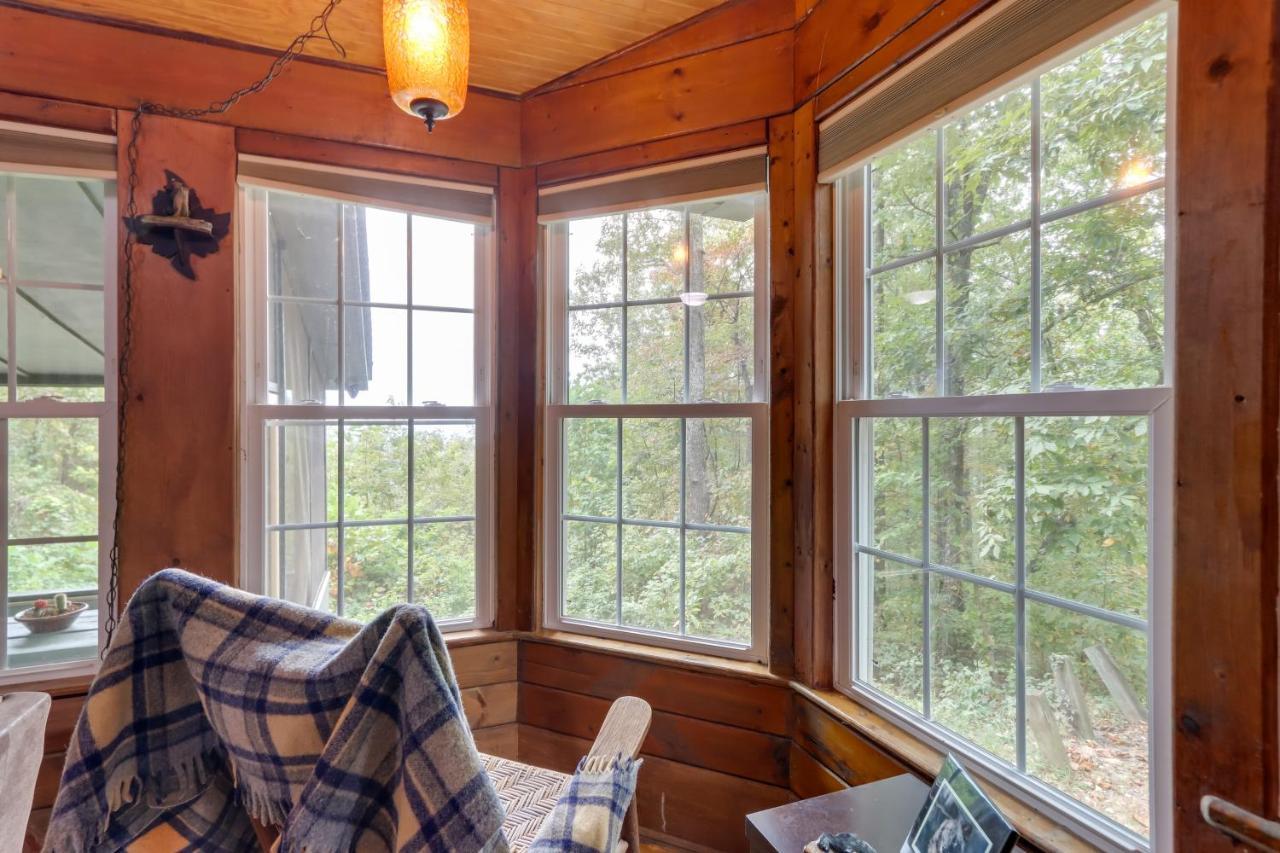 Mountaintop Ellijay Cabin With Private Hot Tub Buitenkant foto