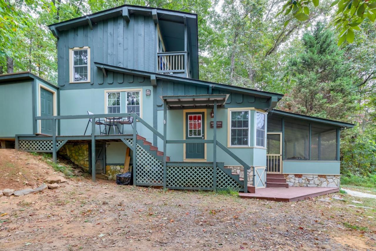 Mountaintop Ellijay Cabin With Private Hot Tub Buitenkant foto