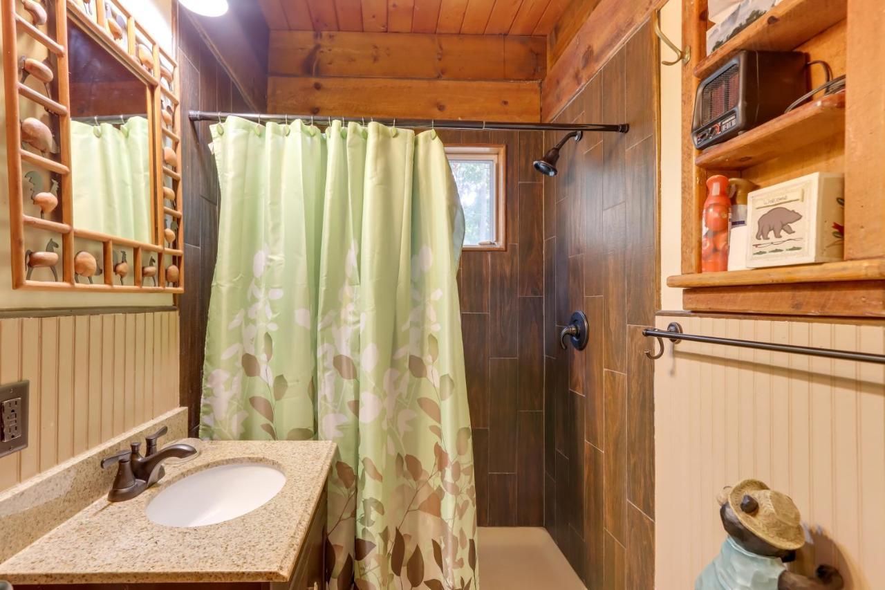 Mountaintop Ellijay Cabin With Private Hot Tub Buitenkant foto