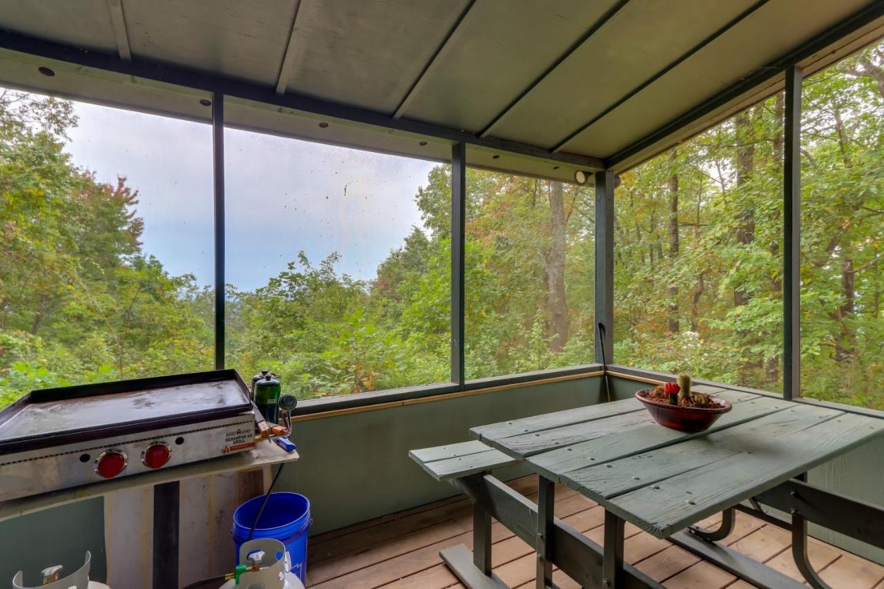 Mountaintop Ellijay Cabin With Private Hot Tub Buitenkant foto