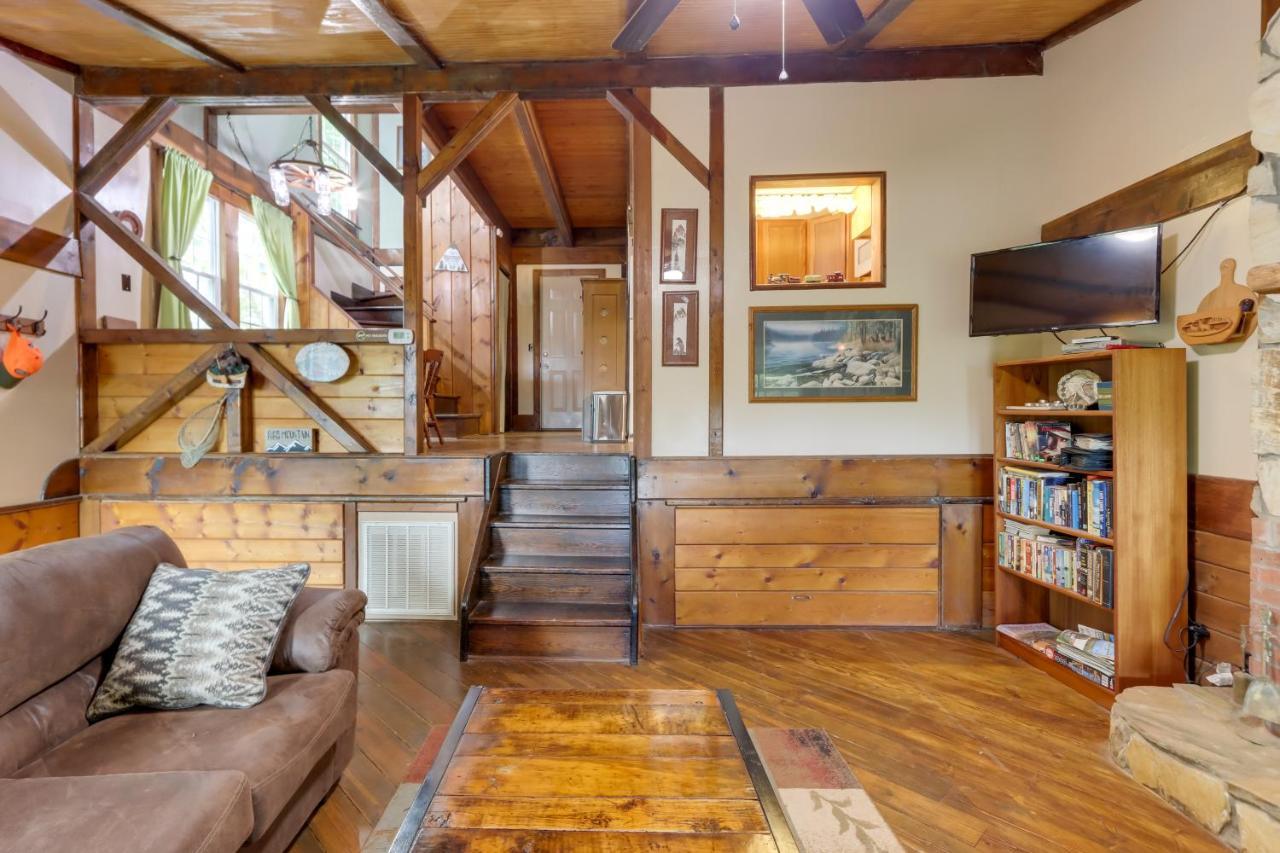 Mountaintop Ellijay Cabin With Private Hot Tub Buitenkant foto